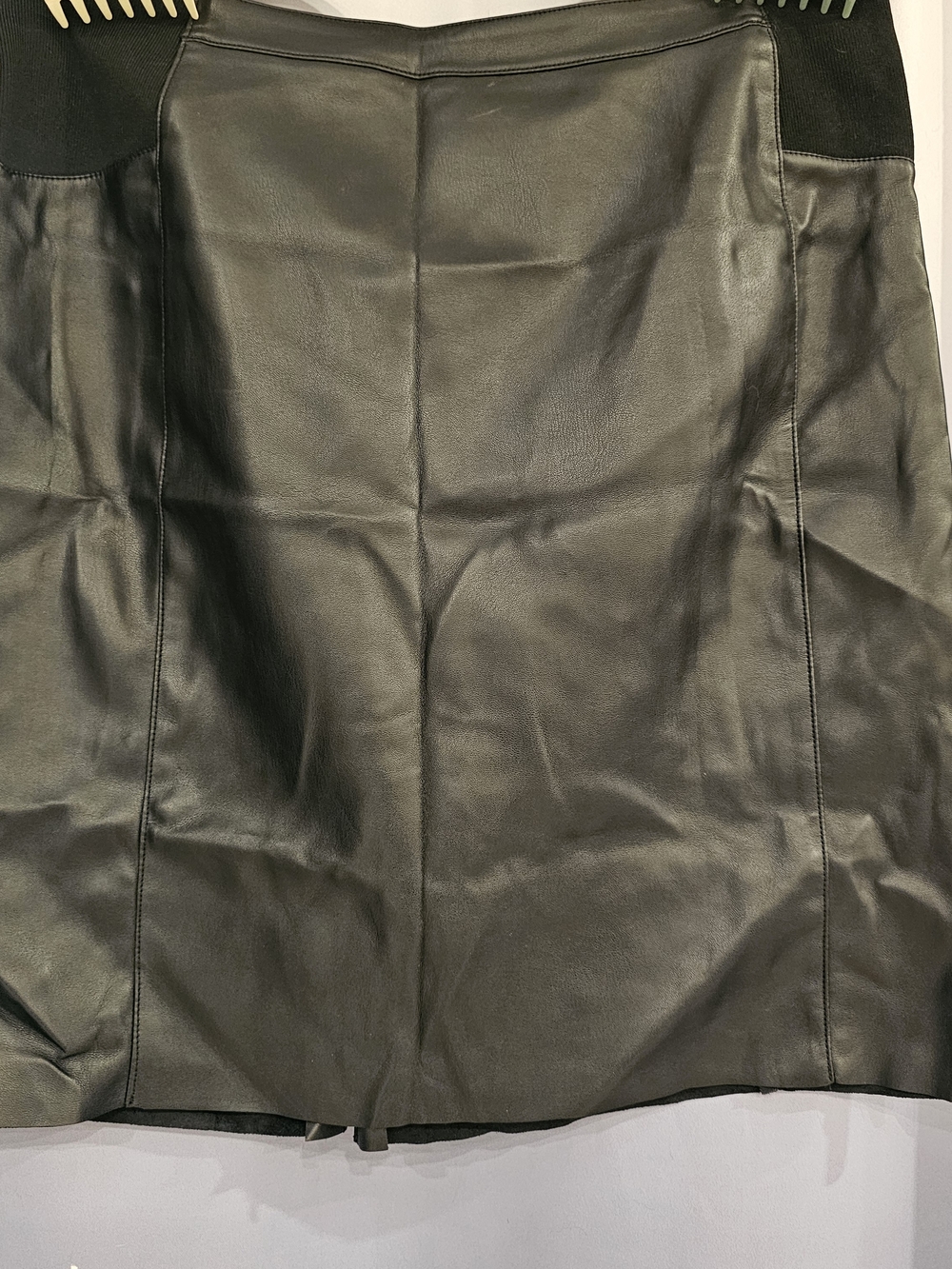 Vero Moda Black Faux Leather Pencil Skirt